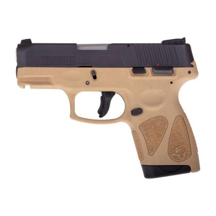 Taurus G2S Compact 9mm Pistol, Tan - 1-G2S931T