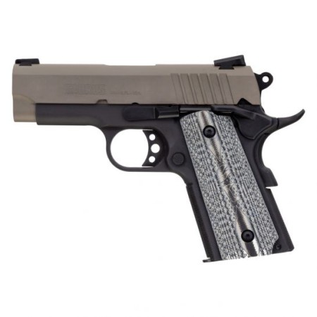 Taurus 1911 Officer Compact .45 ACP Pistol, Blk - 1-1911OFS-VZ