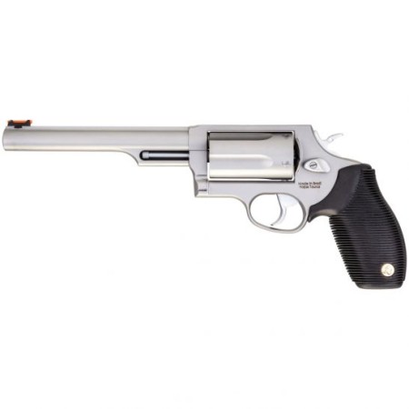 Taurus Judge Compact .45 Colt/410 Gauge Revolver, Matte Stainless Steel - 2-441069T-ENG1