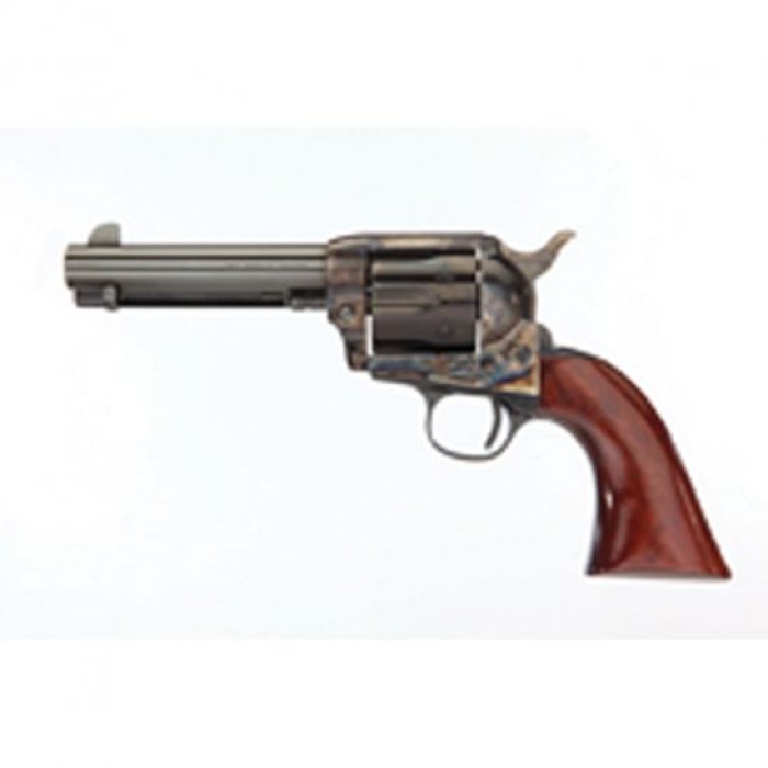 Taylors & Company The Gunfighter Smooth/Large Army Grip Standard .45 LC Revolver, Case Hardened - 5001
