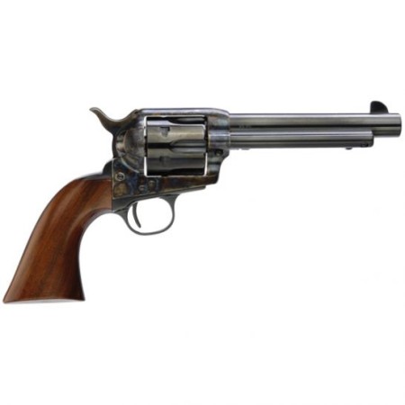 Taylors & Company The Gunfighter Smooth/Large Army Grip Taylor Tuned .45 LC Revolver, Case Hardened - 555149DE