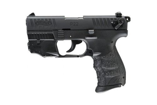 Walther P22 Q .22lr Pistol w/ Laser Set, Blk - 5120729