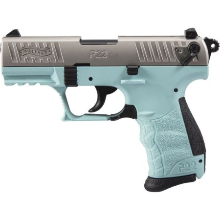 Walther P22 CA .22lr Pistol, Angel Blue - 5120362