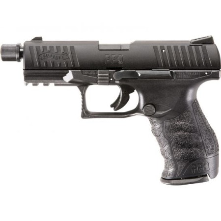 Walther PPQ 22 M2 Tactical SD .22lr Pistol, Blk - 5100301