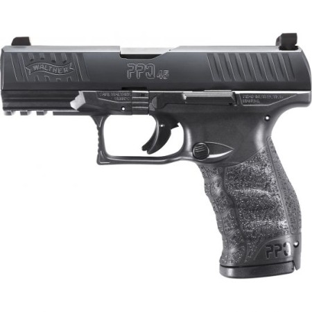 Walther PPQ 45 .45 ACP Pistol, Blk - 2807076TNS