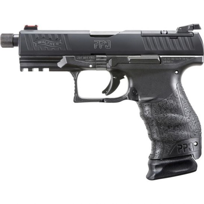 Walther Arms 2837200 Q4 Tactical 9mm Luger Single/Double 4.60