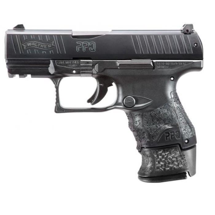 Walther PPQ M2 SC 9mm Pistol, Blk - 2815250