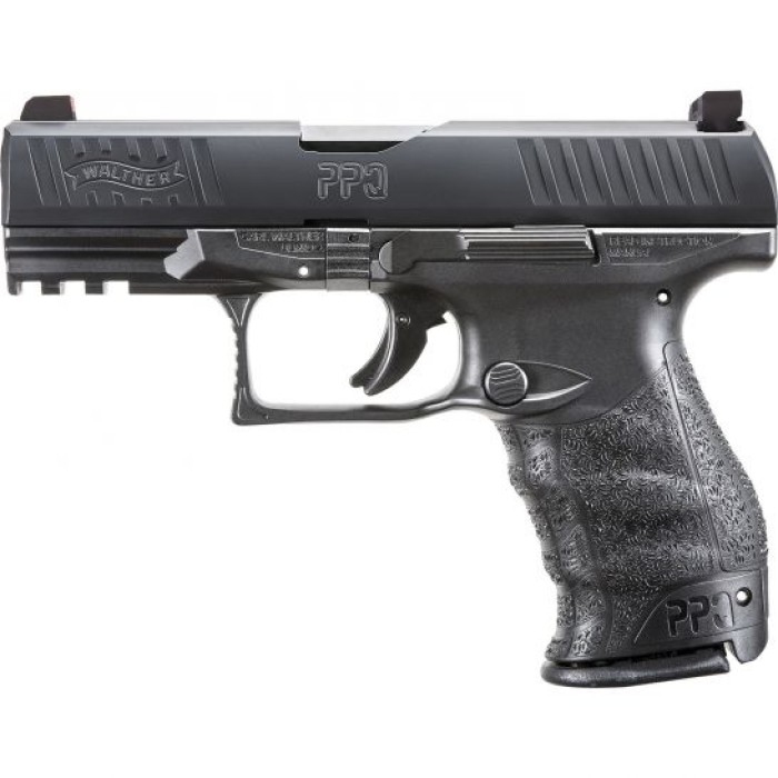 WALTHER PPQ M2 9mm 4in 15rd XS F8 Night Sights Black Pistol (2796066TNS)