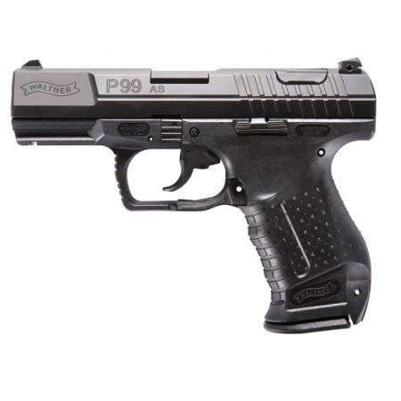 Walther P99 AS 9mm Pistol, Blk - 2796326