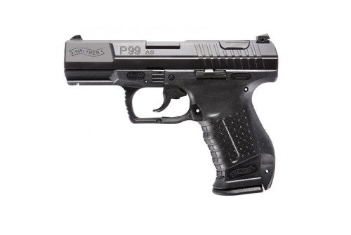 Walther P99 AS 9mm Pistol, Blk - 2796326