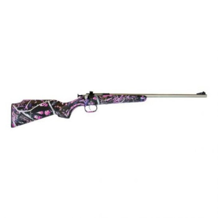 Keystone Sporting Arms Crickett/Hydrodipped Synthetic .22lr Bolt Action Rifle, Muddy Girl - KSA2167