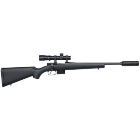 CZ-USA CZ 527 American Synthetic Suppressor-Ready .223 Rem Bolt Action Rifle, Blk - 03093