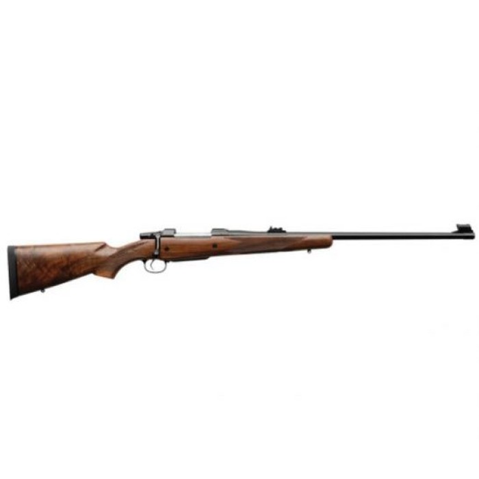 Czusa 04311 Czusa 550 American Safari Magnum 375 H&H Mag 5+1 25" Blued Fancy Turkish Walnut Right Hand