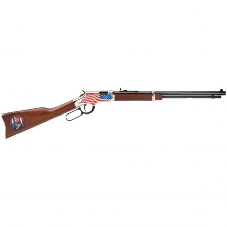 Henry Stand for the Flag Edition .22 S/l/lr Lever Action Rifle, Brown - H004SFF