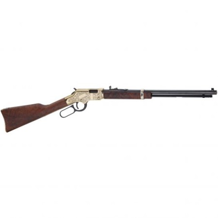 Henry Golden Boy Deluxe Engraved 3rd Edition .22 S/l/lr Lever Action Rifle, Brown - H004D3
