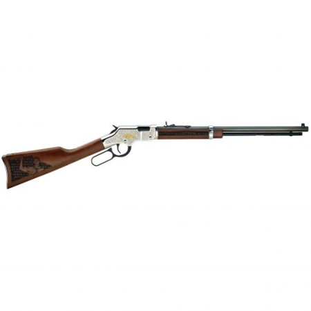 Henry Salute to Scouting Tribute Edition .22 S/l/lr Lever Action Rifle, Brown - H004STS