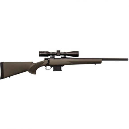 Howa M1500 Mini Action .223 Rem Bolt Action Rifle w/ 3-9x40mm Scope, Green - HMP60203+