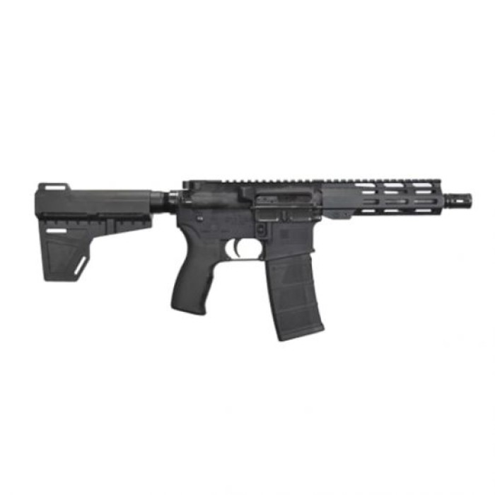 Inter Ordance M215-ML7 .223 Rem/5.56 Semi-Automatic AR-15 Rifle w/ Brace - IODM15P7MLBR