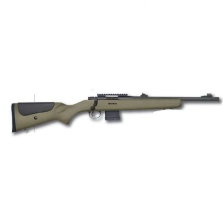 MOSSBERG MVP LR Tactical 16.25in 5.56mm NATO Green Bolt Action Rifle (27698)