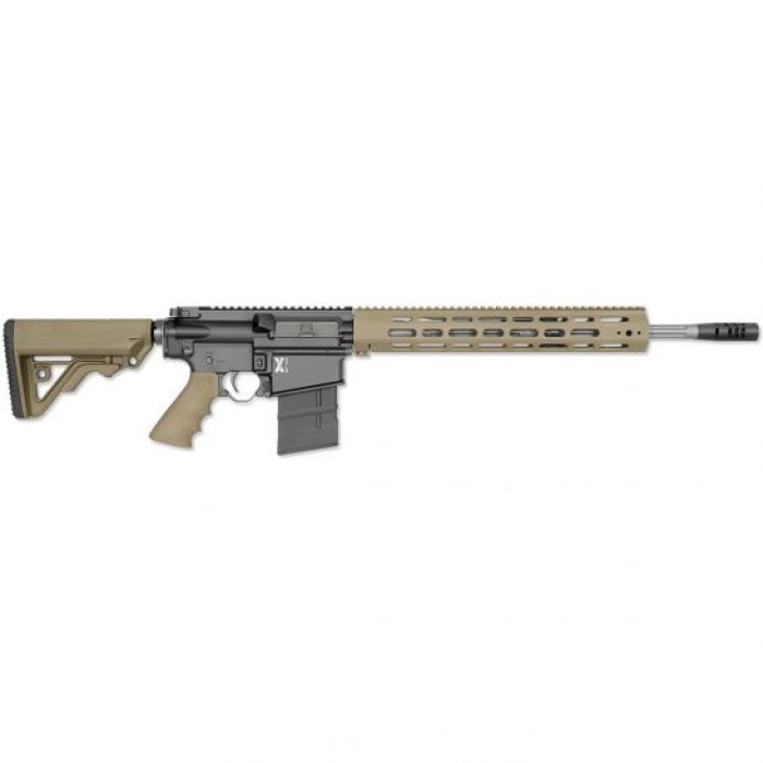Rock River Arms X-Series X-1 Rifle LAR-8 .308 Win/7.62 Semi-Automatic AR-10 Rifle, Tan - X308A1751T