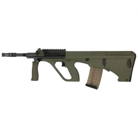 Steyr Arm AUG A3 M1 .223 Rem/5.56 Semi-Automatic Rifle w/ Short 11-Slot Rail, OD Green - AUGM1GRNS