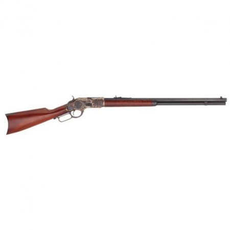 Taylors & Company 1873 .45 Colt Lever Action Rifle, Brown - 200E