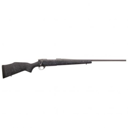 Weatherby Vanguard Backcountry .300 Win Mag Bolt Action Rifle, Matte Black/Spiderweb Accents - VBK300NR6O