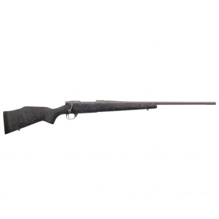 Weatherby Vanguard Backcountry .300 Win Mag Bolt Action Rifle, Matte Black/Spiderweb Accents - VBK300NR6O