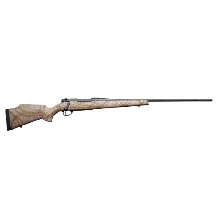 Weatherby Mark V Outfitter RC 6.5 Crd Bolt Action Rifle, Spiderweb Accents High Desert Camo - MOFS65CMR2O