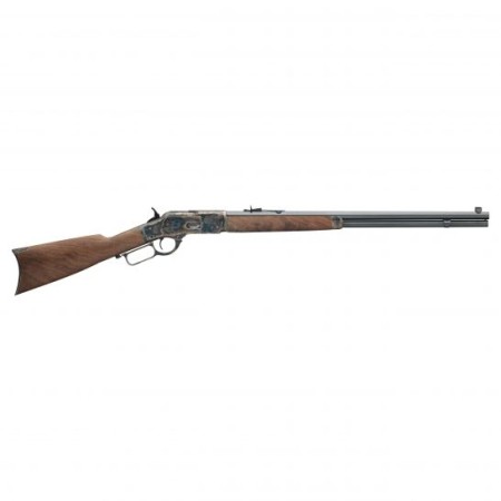 Winchester 1873 Sporter Octagon Color Case Hardened .357/.38 Lever Action Rifle, Satin Oil - 534217137
