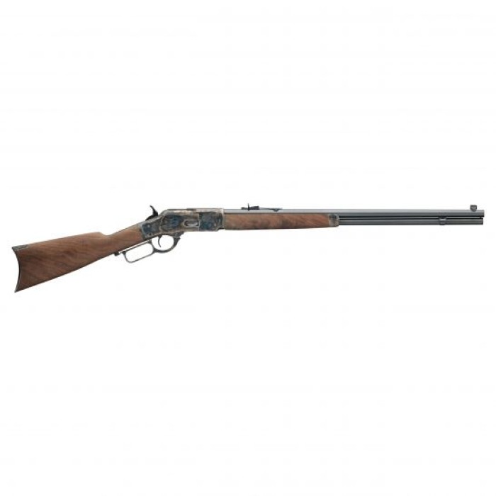 Winchester 1873 Sporter Octagon Color Case Hardened .357/.38 Lever Action Rifle, Satin Oil - 534217137