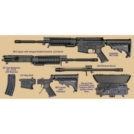 Windham Weaponry .223 Rem/5.56/.300 Blackout Semi-Automatic AR-15 Rifle - RMCS-2