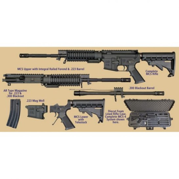 Windham Weaponry .223 Rem/5.56/.300 Blackout Semi-Automatic AR-15 Rifle - RMCS-2
