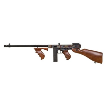Auto Ordnance 1927A-1 Deluxe .45 ACP Semi-Automatic Carbine, Brown - T1CH