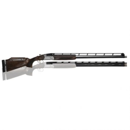 CZ-USA All-American Trap Combo 32" 12 Gauge Shotgun 3" Over Under, Hardened White - 06582