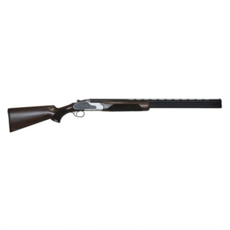 CZ-USA Wingshooter Elite 28" 20 Gauge Shotgun 3" Over Under, 2-Tone with Hand Engraved Faux Sideplates - 06456