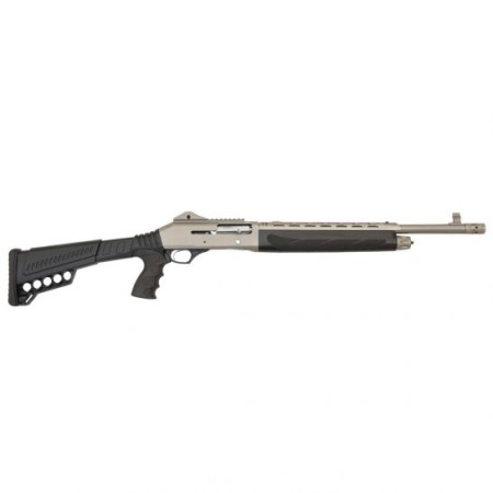 Dickinson AK212TS5MHS Defense AK Commando Silver Marinecote 12 Gauge 18.50