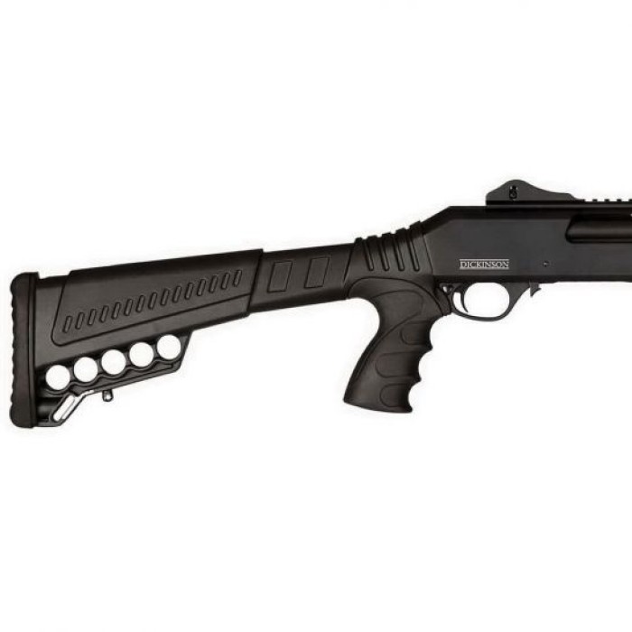 Dickinson Arms XX3 Commando Tactical 18.5" 12 Gauge Shotgun 3" Pump Action, Blk - XX3D-2