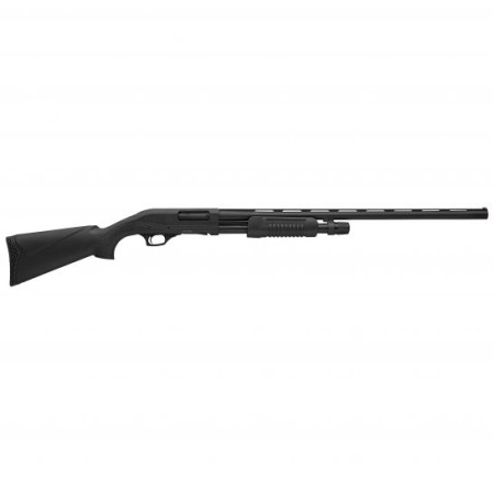 Hatfield Gun PAS 28" 12 Gauge Shotgun 3" Pump Action, Cerakote Matte Black - USP12P
