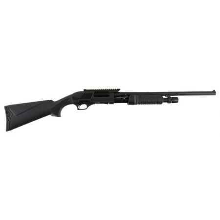 Hatfield PAS 12 Gauge Pump Action Shotgun, Black - US12P2