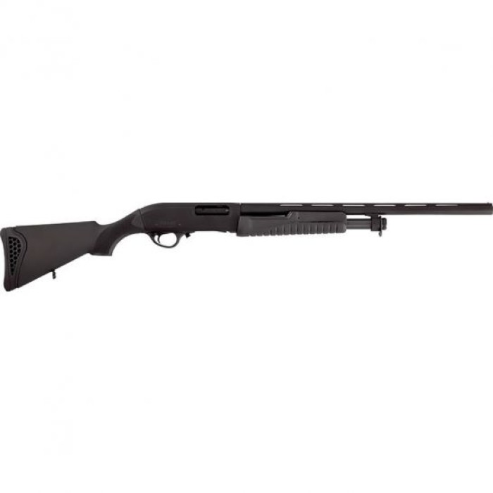 Hatson Escort Youth Pump 22" 20 Gauge Shotgun 3" Pump Action, Blk - HAT00225
