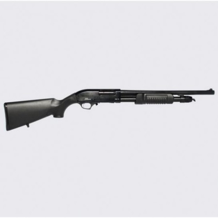 Iver Johnson 12 Ga, 18", 5rd, Polymer Stock, Blued