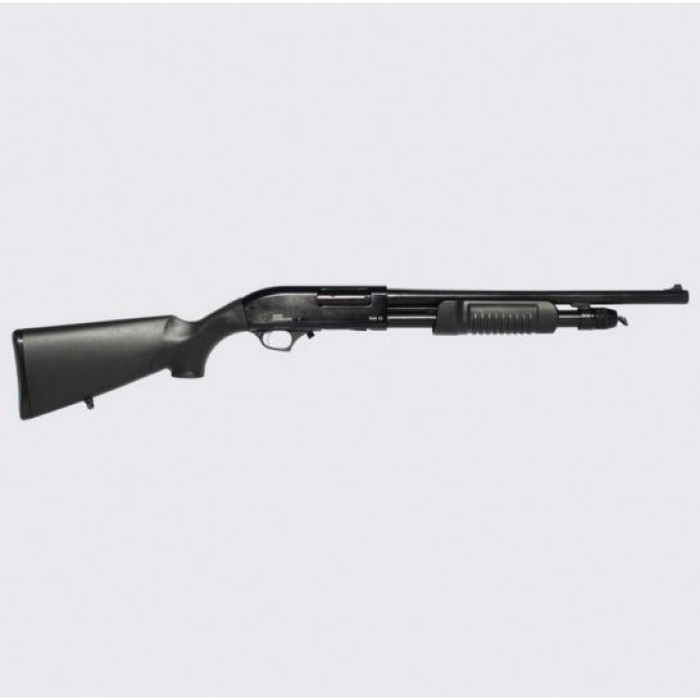Iver Johnson 12 Ga, 18", 5rd, Polymer Stock, Blued