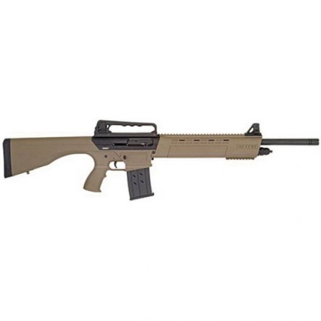Tristar Sporting Arms KRX Tactical 20" 12 Gauge Shotgun 3" Semi-Automatic, FDE - 25130