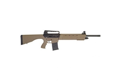 Tristar Sporting Arms KRX Tactical 20" 12 Gauge Shotgun 3" Semi-Automatic, FDE - 25130