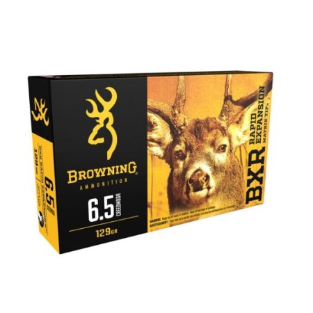 Browning 6.5 Creedmoor 129gr BXR 20rds - B192100651