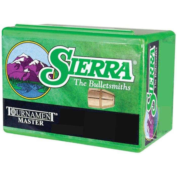 SIERRA Tournament Master 9mm .355" 115Gr FMJ 100rd Box Bullets (8115)