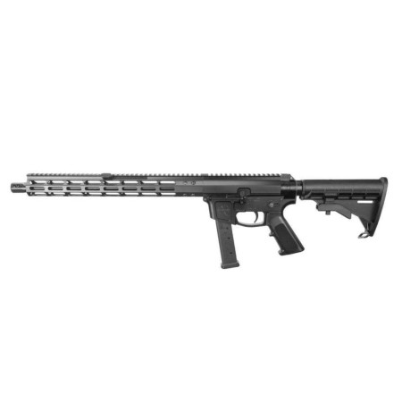 Foxtrot Mike Mike-9 Billet Rifle 9Mm Luger 27Rd Magazine 16" Barrel Black Front Charging FM9A-F1615-442