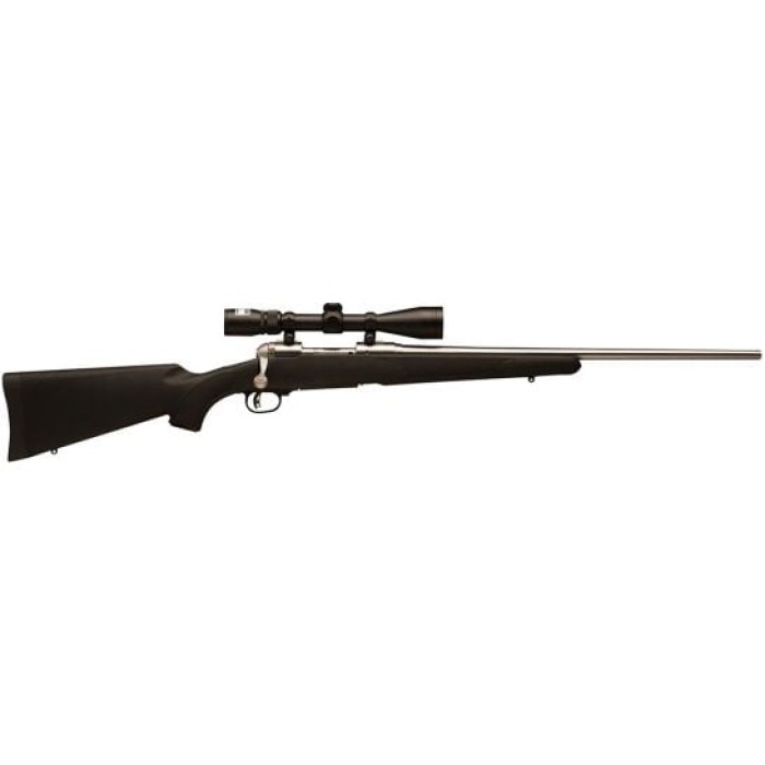 SAVAGE 16 Trophy Hunter XP 243 Win 22in 4rd Matte Black Rifle with Nikon 3-9x40 Scope (19723)