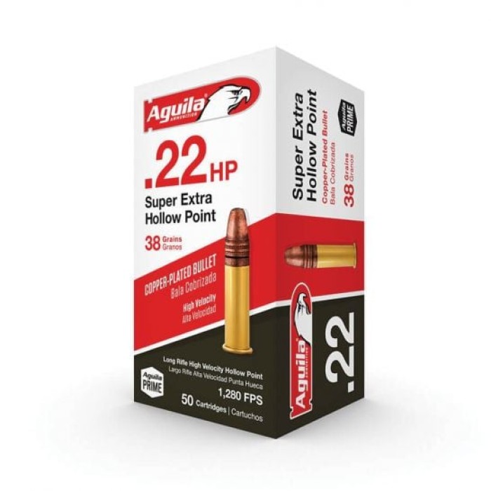 AGUILA 22LR HV 38GR HP 50/2000 UPC: 640420001036